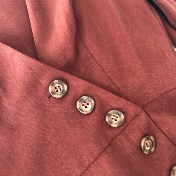 & Other Stories Puff Sleeve Wrap Blouse - Picture 2 of 4